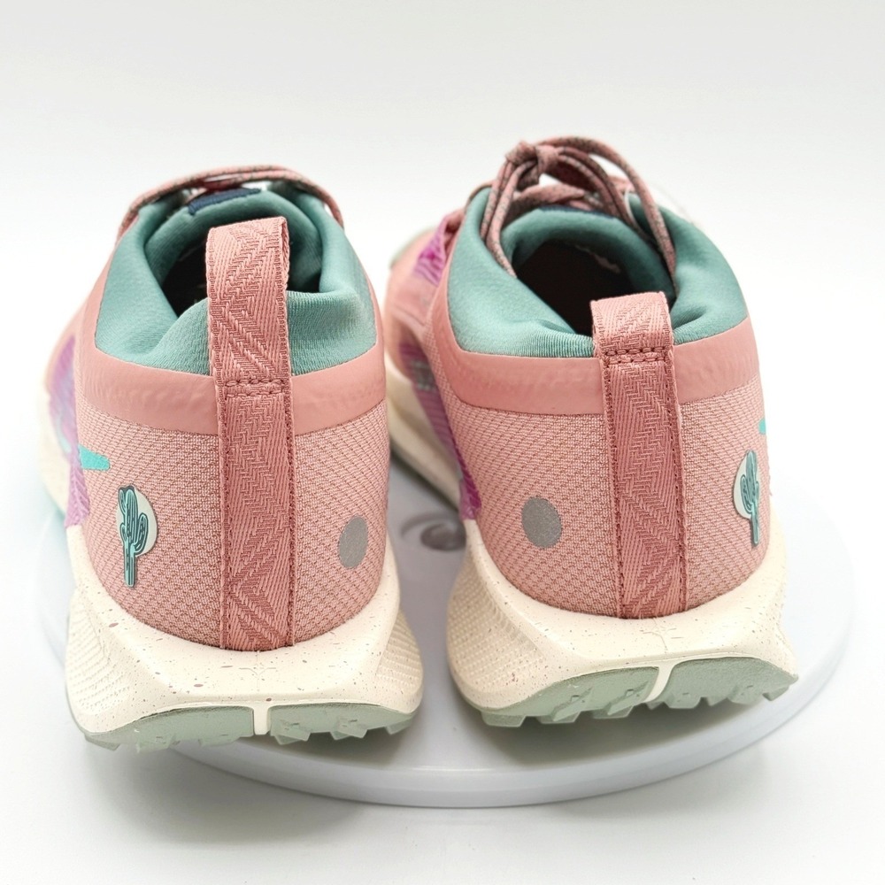 Nike Pegasus Trail 5 GTX Womens Size 8 Gore-Tex Red Stardust Green Shoes FQ0912 - Picture 5 of 8